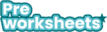 Pre worksheets Logo - PNG